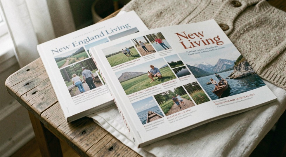 New England Living: New England home and community context